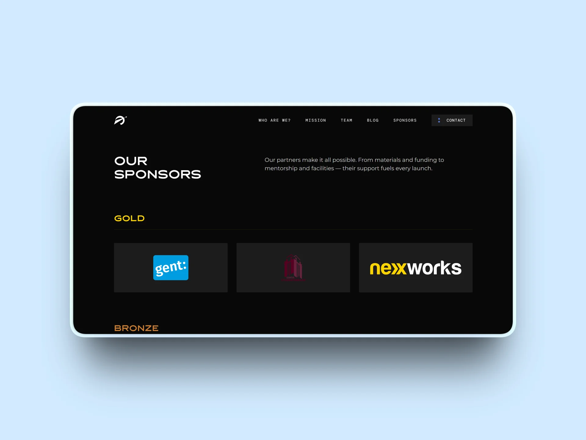 AnTARES Sponsors