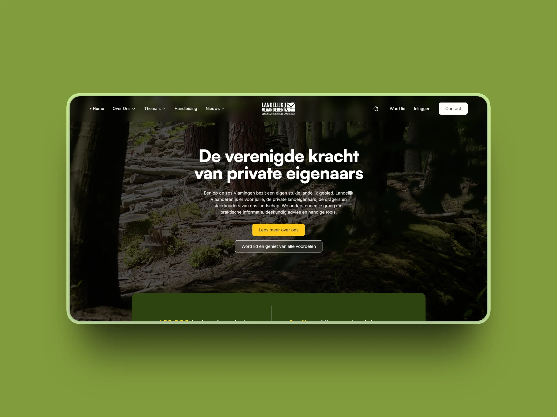Landelijk Vlaanderen website